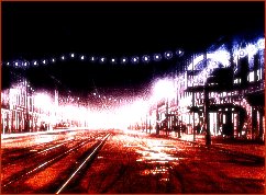 Layer blending and a linear gradient